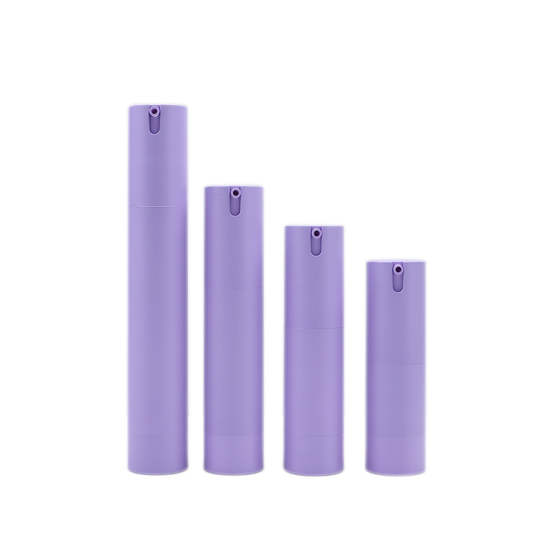 10ml 15ml 20ml 30ml Botol Pengap Kosmetik Ungu Penekan Berbentuk U