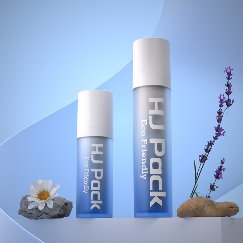 25mm 10ml 15ml Kemasan Kosmetik Botol Pengap Dinding Ganda Berputar