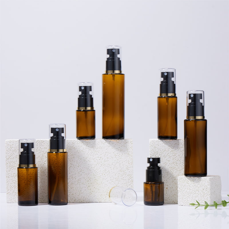 20ml 30ml 40ml 50ml 60ml 80ml 100ml Botol Semprot Kaca Amber
